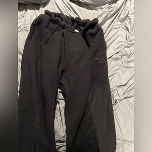 BOYS LIE BAGGY BLACK SWEATPANTS XXL